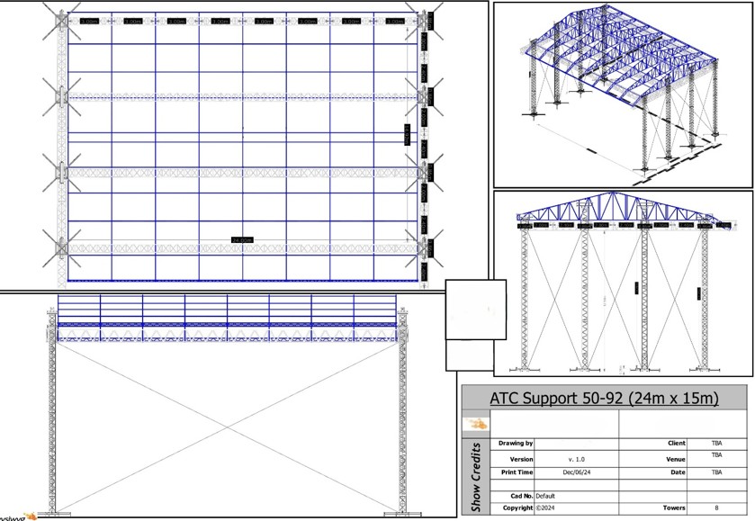 ATC SB92/50PT Complete Roof Support - 3