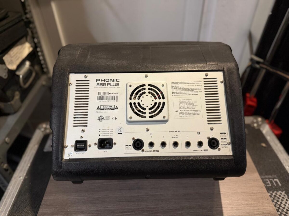 Phonic 865 PLUS - 2