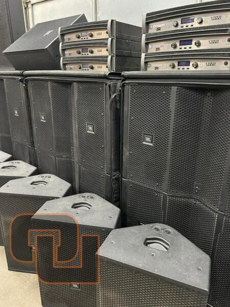 JBL VTX F15, S25 Package + Crown iTech