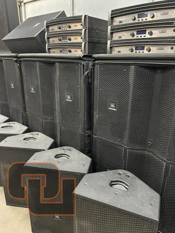 JBL VTX F15, S25 Package + Crown iTech