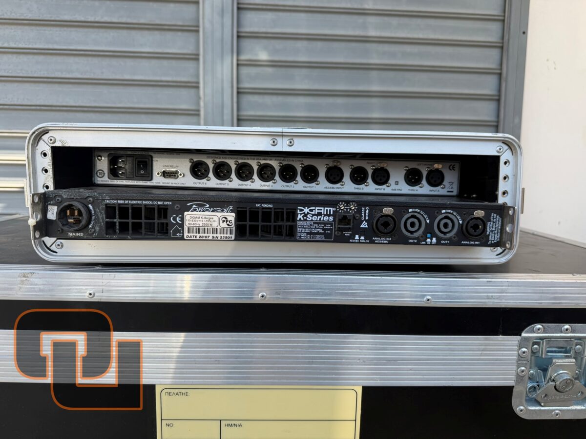 Powersoft K4, Electrovoice DC-ONE set - 3