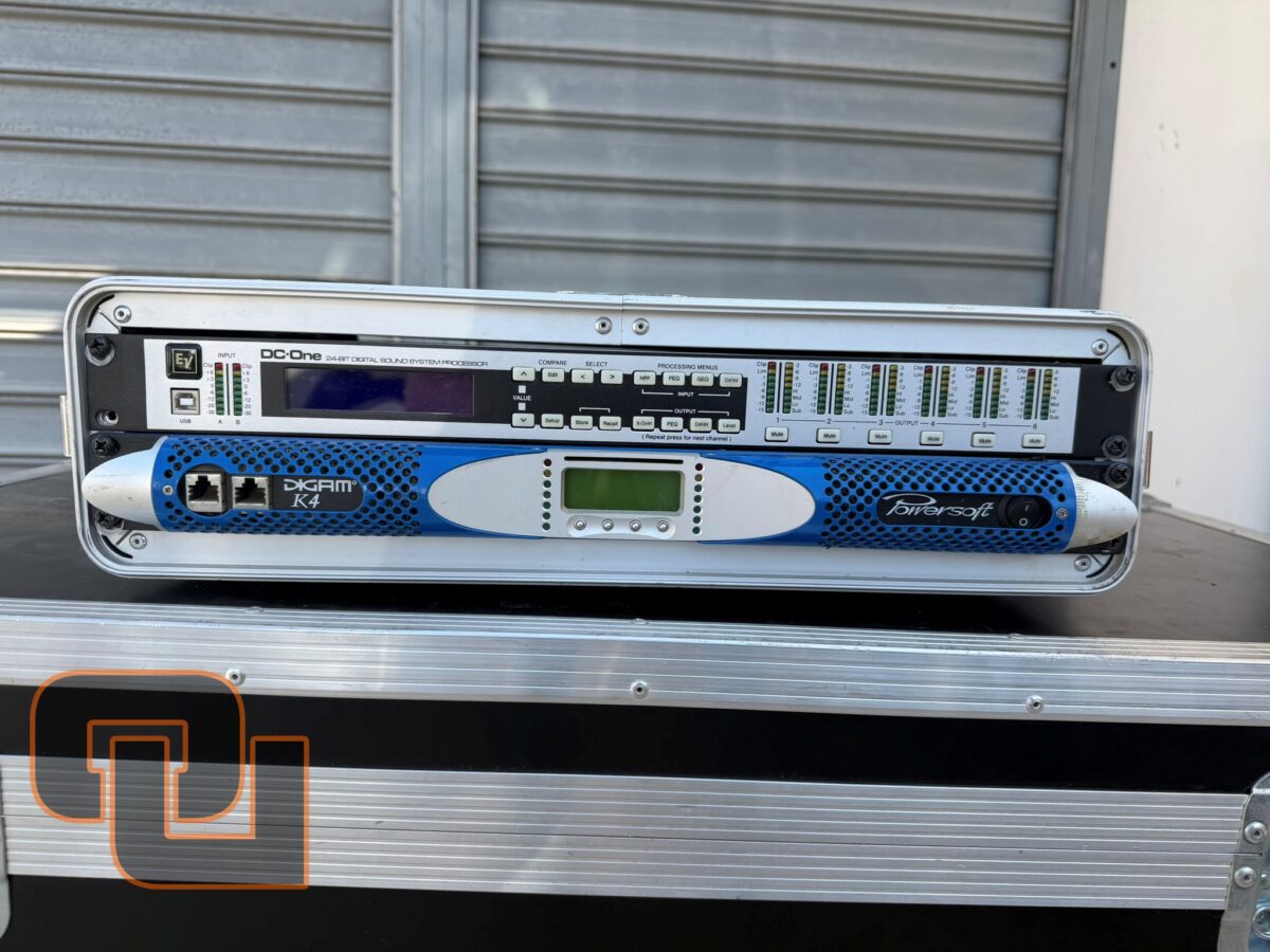 Powersoft K4, Electrovoice DC-ONE set - 2