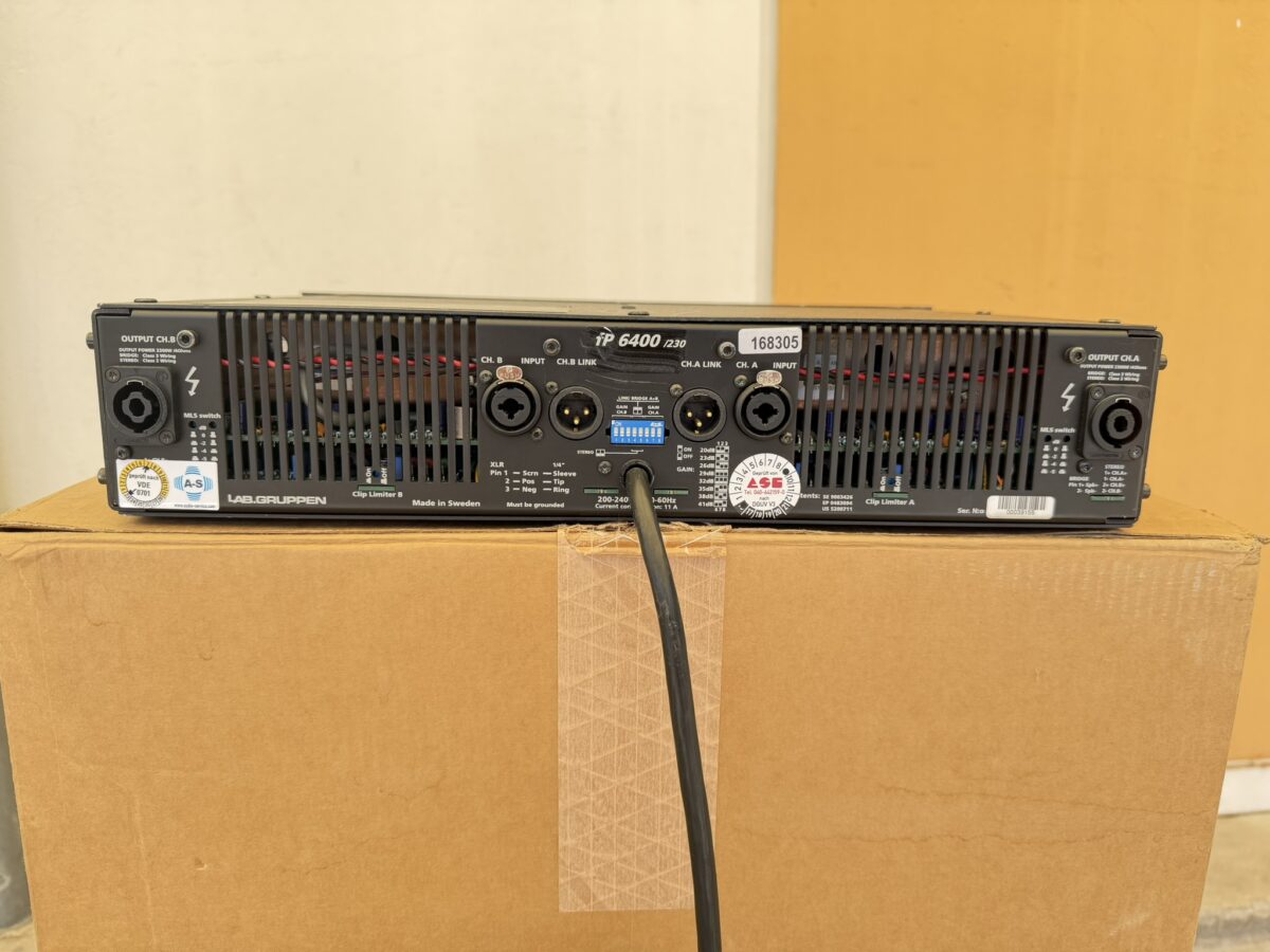 Lab Gruppen FP6400 - 2